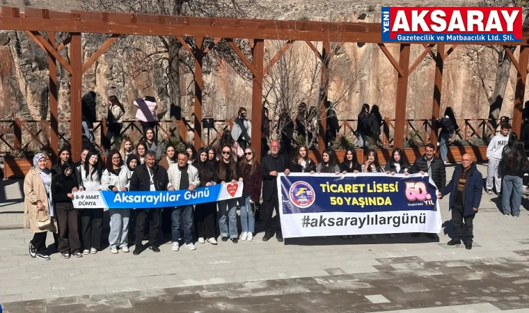 Liselilerden Ihlara Vadisi tanıtım gezisi
