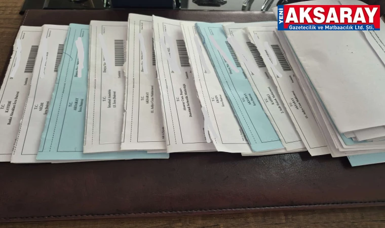 Muhtarlıklar tebligatla doldu