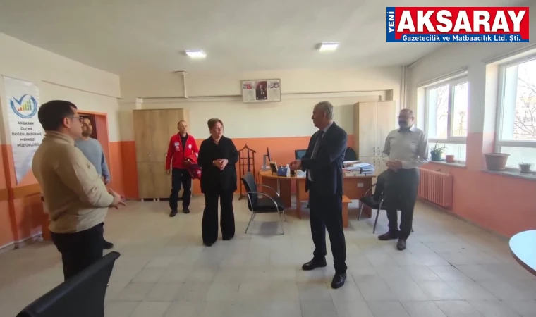 ÖLÇME DEĞERLENDİRME MERKEZİ ZİYARET EDİLDİ Eğitimde veri odaklı adımlar