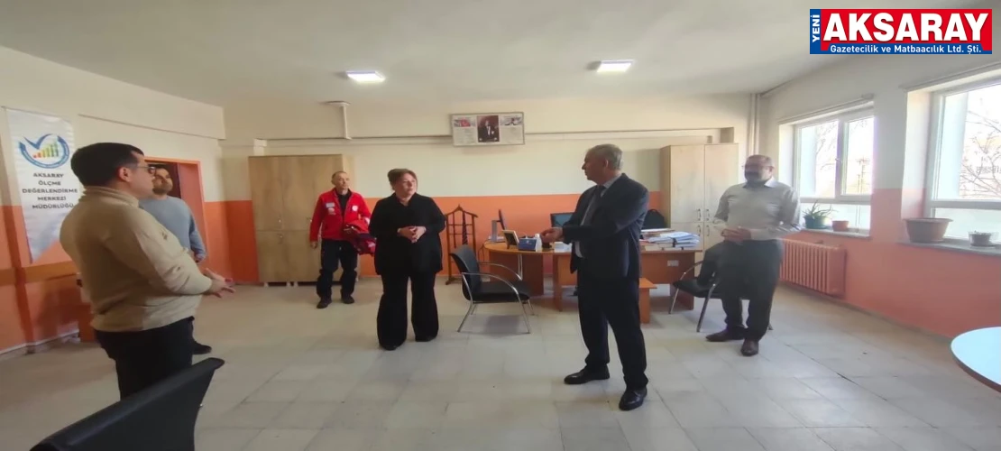 ÖLÇME DEĞERLENDİRME MERKEZİ ZİYARET EDİLDİ  Eğitimde veri odaklı adımlar