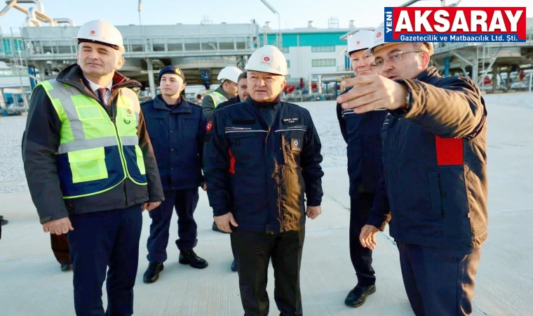 STRATEJİK TESİSE ÜST DÜZEY ZİYARET Botaş işçileri ile iftar yaptı