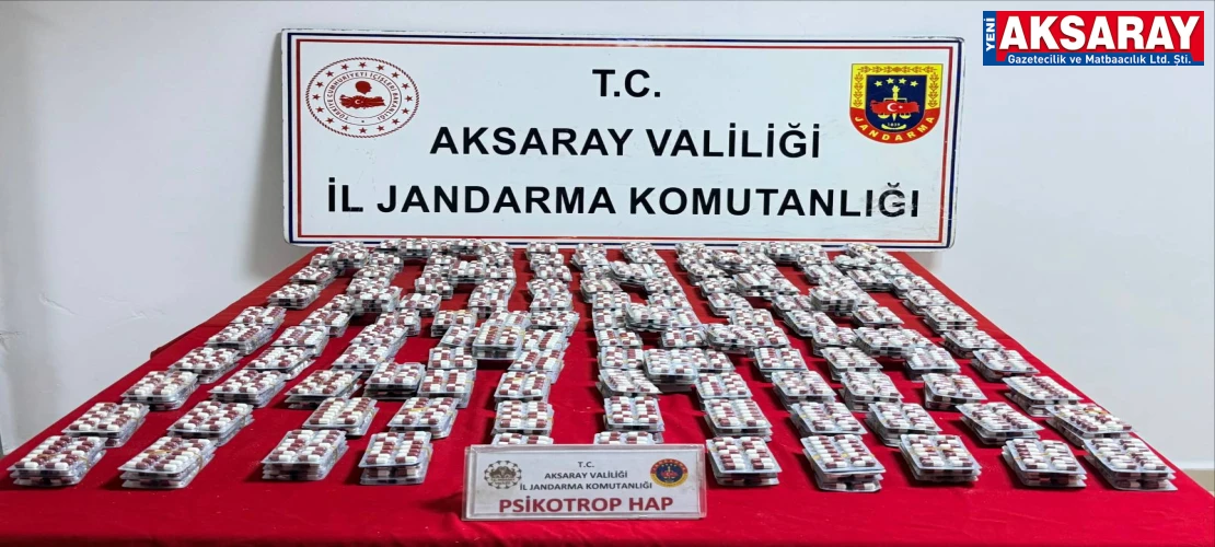 11 Bini aşkın uyuşturucu hap ele geçirildi