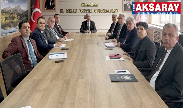 Aksaray eğitiminde ‘güvenli gelecek’ mesaisi