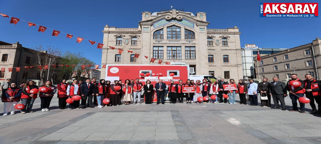 AKSARAY’DA ŞEFKAT SEFERBERLİĞİ Yerinde sosyal hizmet başladı