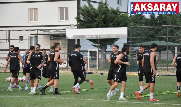 Aksarayspor'un Aliağaspor maçı taktiği hazır