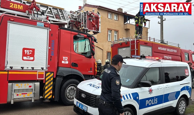 Baca yangını paniğe neden oldu