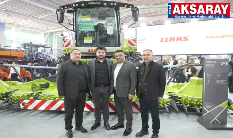 BAŞKAN KOÇAŞ’TAN YERLİ MARKALARA DESTEK Aksaray firmaları Konya Tarım Fuarı’nda