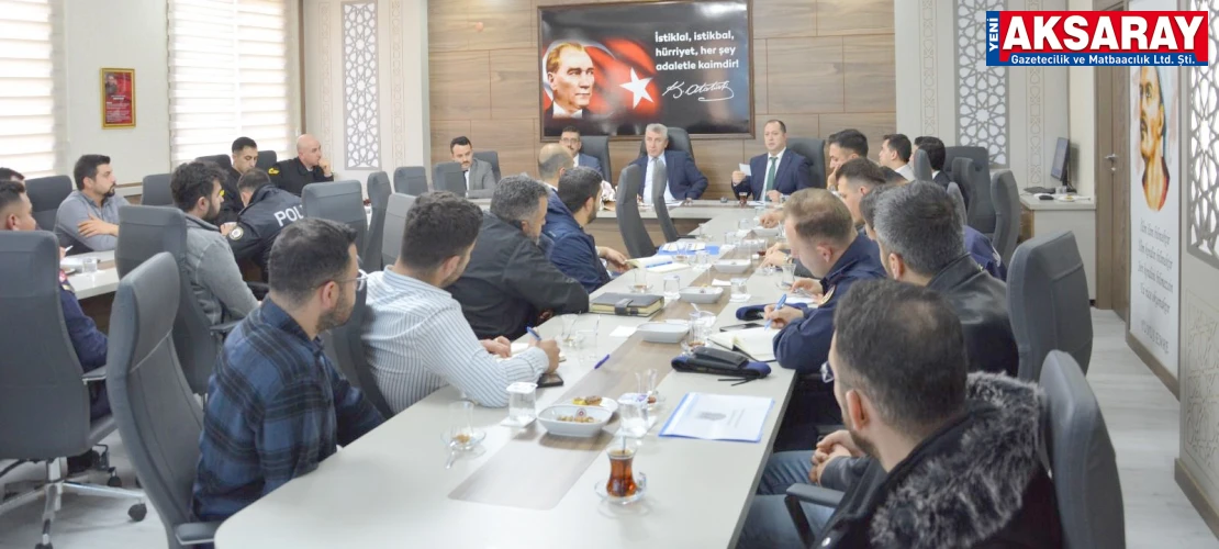 Başsavcı Köse Başkanlığında uyuşturucu koordinasyonu