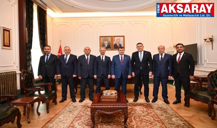 Belediye Başkanları Ankara valisini ziyaret ettiler