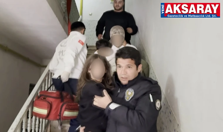 BİNA TAHLİYE EDİLDİ Apartmanda yangın paniği