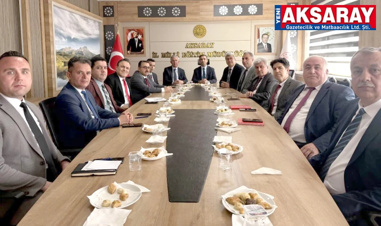 GENEL MÜDÜR DR. ERDAL KILINÇ’TA KATILDI Aksaray’da eğitimin kalitesi masaya yatırıldı