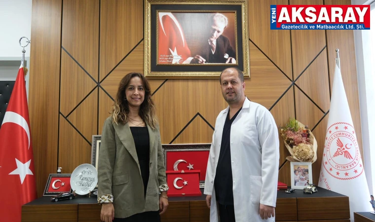 Hastane doktoru iki önemli kuruma seçildi