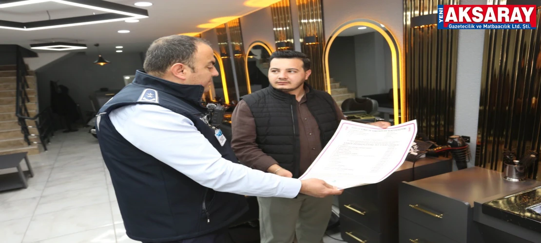 HUZUR VE HİJYEN ÖNCELİĞİMİZ Berber ve Kuaförler denetlendi