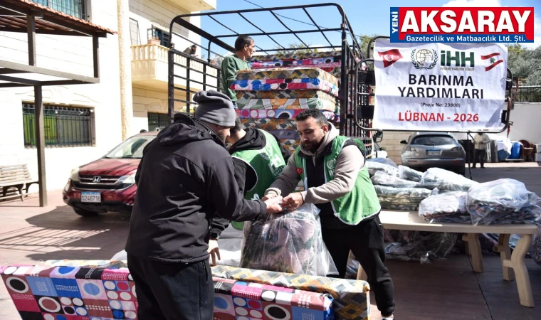 İHH’dan Lübnan’a Yardım çalışması