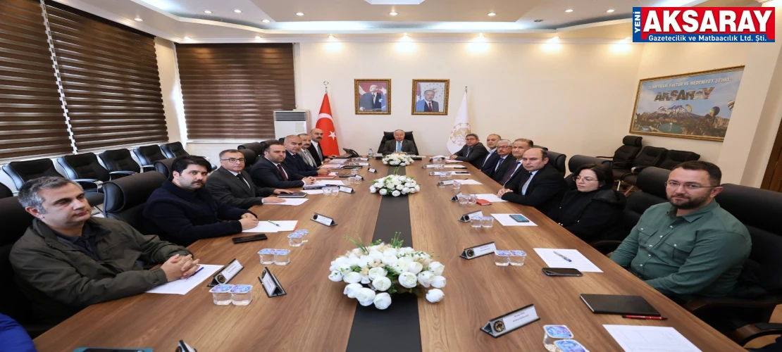 "KÖY GENİŞLEME" ZİRVESİ Aksaray kırsalında planlı dönüşüm hamlesi