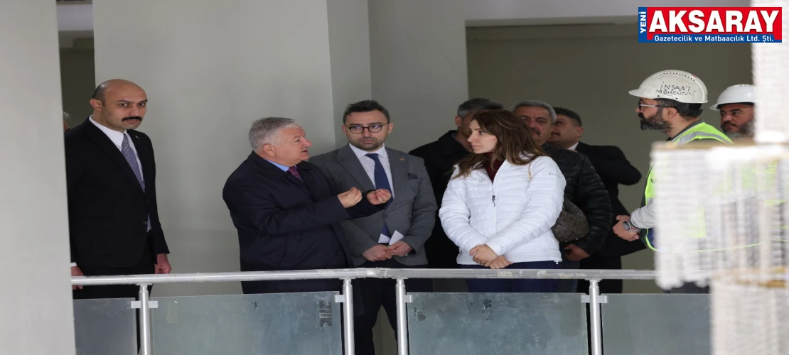 Kültür Merkezi restorasyonu incelendi