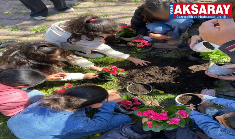 Kütüphane etkinliğinde doğa ve kitap buluştu