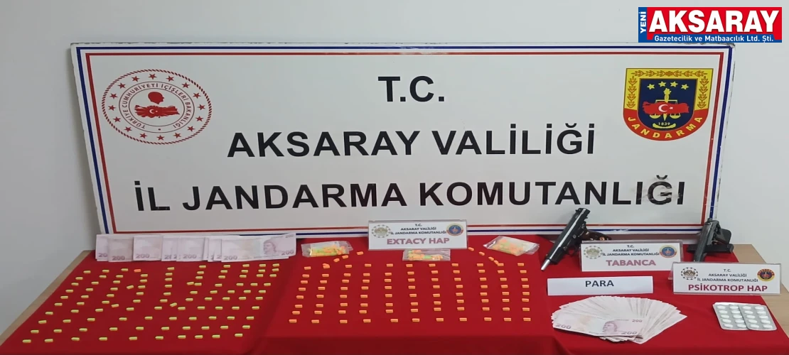 Mersin'den getirilen sentetik haplar ele geçti