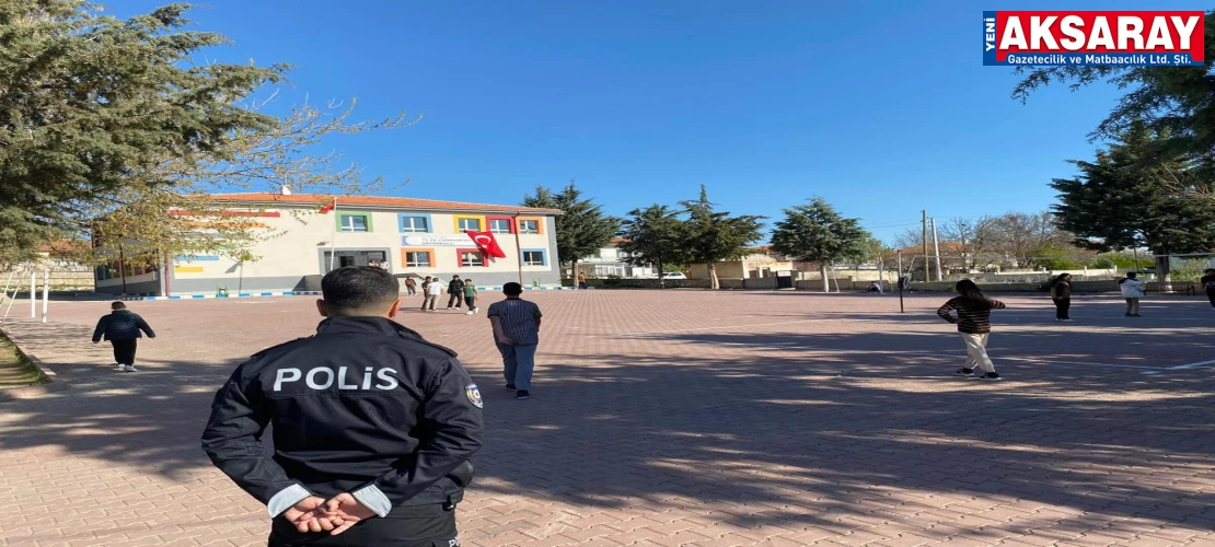 ORTAKÖY’DE EĞİTİMDE GÜVENLİK KALKANI  Okul çevrelerine sıkı denetim