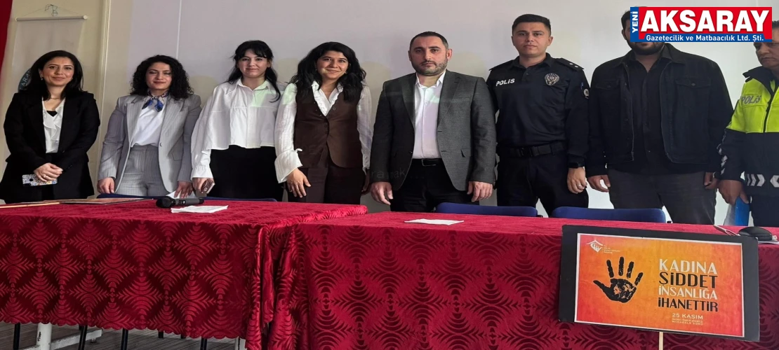 "ŞİDDETE SIFIR TOLERANS" Üniversiteli gençlerle panelde buluşuldu