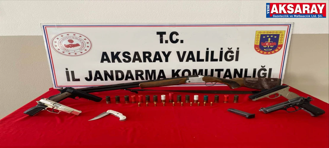 Silah kaçakçılarına jandarma darbesi