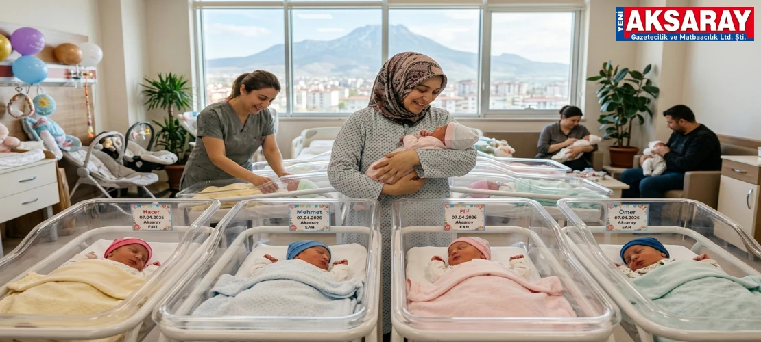 TÜİK VERİLERİ AÇIKLANDI Aksaray doğum oranında bölgenin zirvesinde