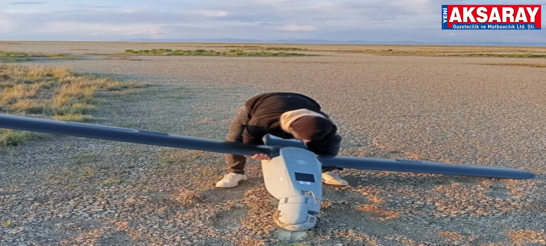 Tuz Gölü kırsalında insansız hava aracı bulundu