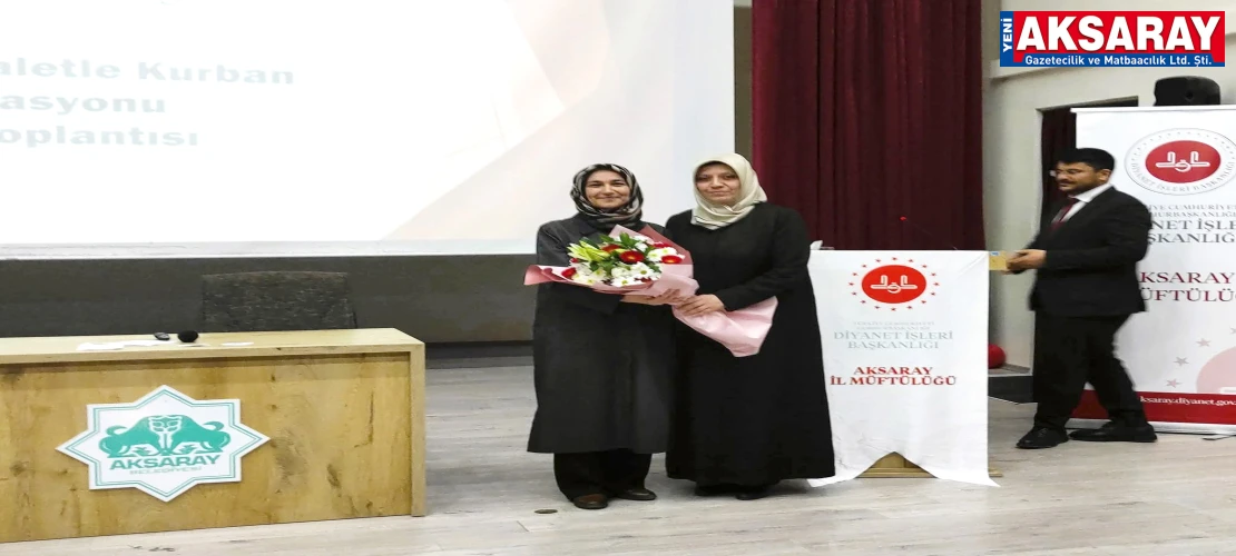 Vekaletle kurban bilgisi verildi