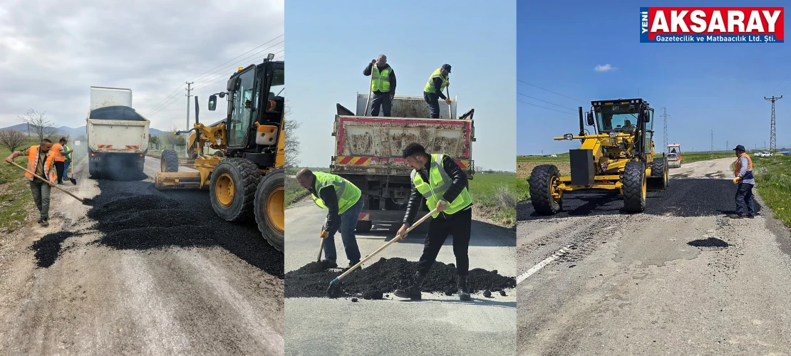 7 BÖLGEDE EŞ ZAMANLI YAMA Köy Yollarında Konfor ve Güvenlik Atağı