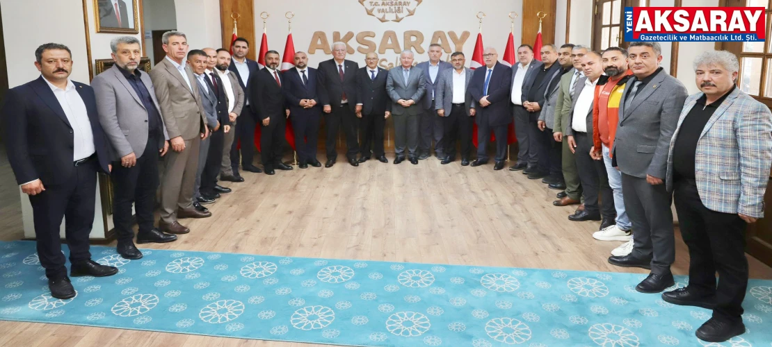 AKSARAY STK’LAR İLE TOPLANTI Şehrin geleceği için ortak akıl
