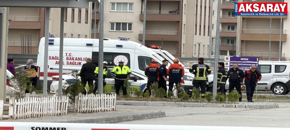 Aksaray'da cezaevinde tatbikat alarmı