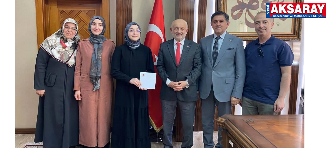 Aksaray’ın gururu genç hafız bölge şampiyonu oldu