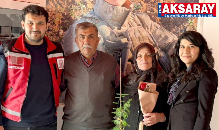 ANNELER GÜNÜ’NDE EN ANLAMLI ZİYARET Şehit anneleri unutulmadı