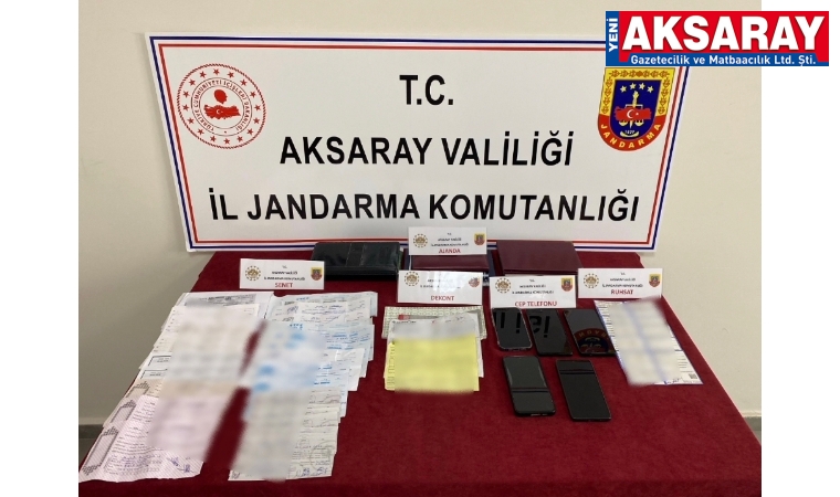 JANDARMADAN "KELEPÇE" OPERASYONU Tefeci şebekesine darbe