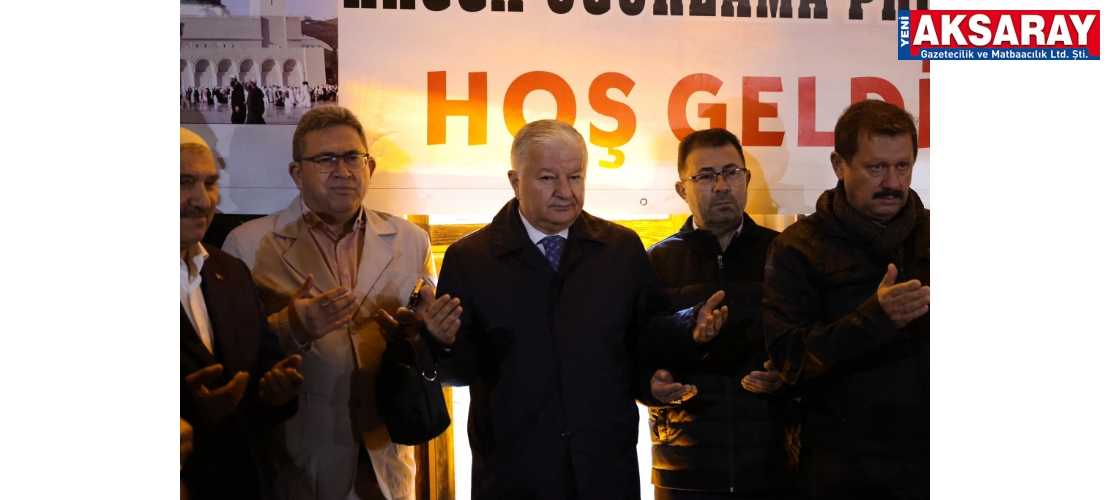 KUTSAL TOPRAKLARA Dualarla uğurlandılar