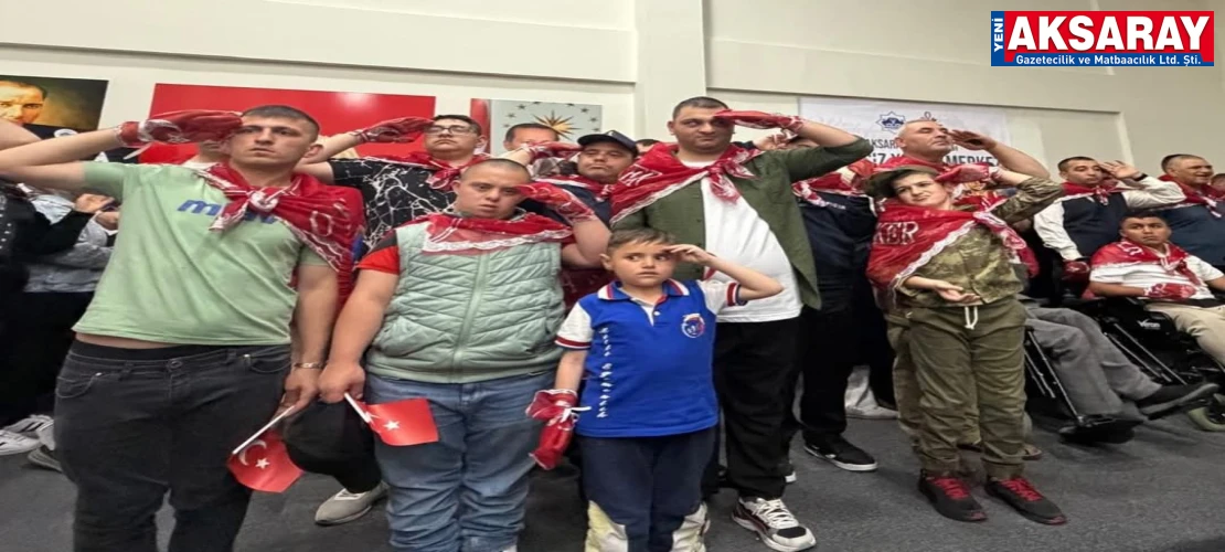 Özel bireyler için ‘Asker Kınası’ yakıldı