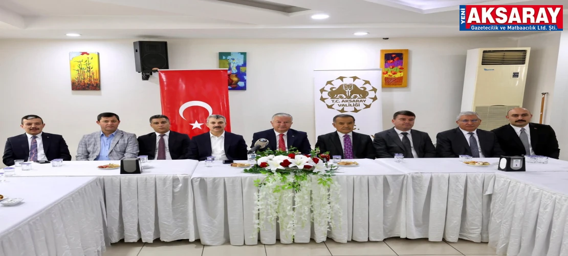 Resmi bayramlaşma yapıldı