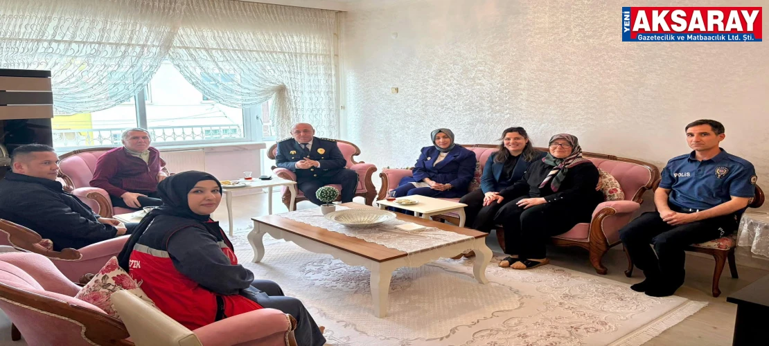 Şehit ailelerine bayram ziyareti