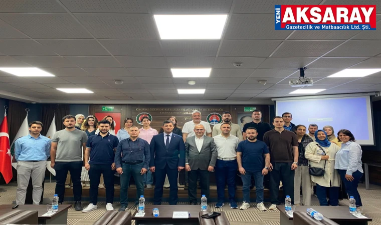 AKSARAY BAROSU’NDA MESLEK İÇİ EĞİTİM: Avukatlara "İnfaz Hukuku" Semineri verildi