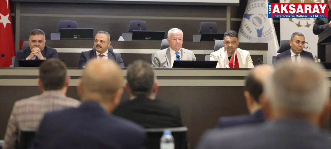 Aksaray’da SANTEK Toplantısı