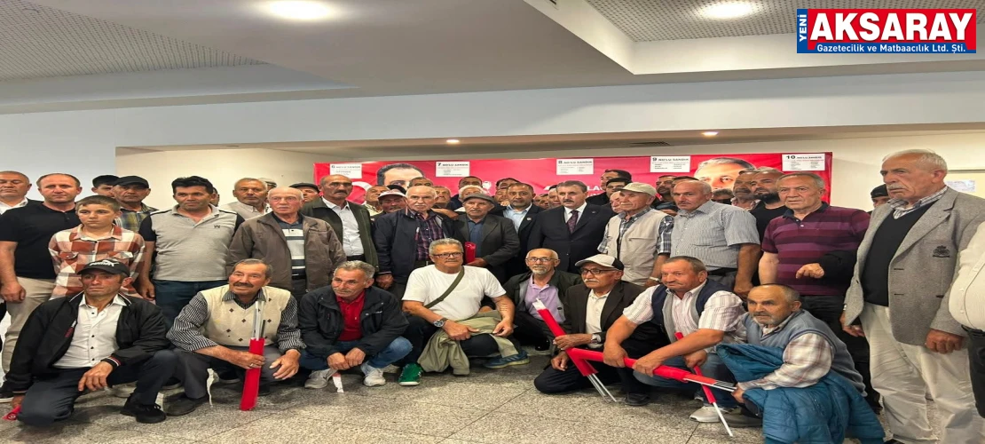 DEMİRCİ’DEN ANKARA’YA ÇIKARMA  Büyük Birlik Partisi Kurultayı’na katıldılar