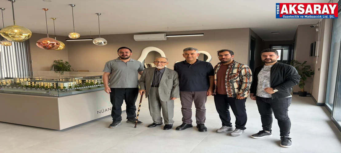 Duayen iş insanı Orhan Ağaçlı’dan ödüllü proje şantiyesine ziyaret