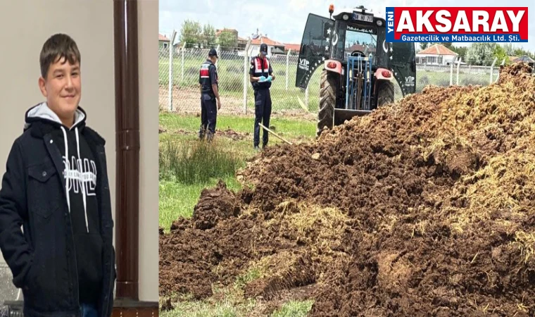 HAYVAN GÜBRESİNİN ALTINDA KALMIŞTI 9 Günlük yaşam mücadelesini kaybetti