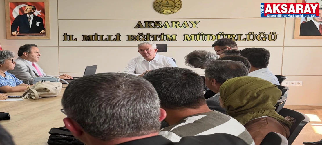 İL YÜRÜTME KOMİSYONU TOPLANDI Öğrencilerin geleceğine rehberlik dokunuşu
