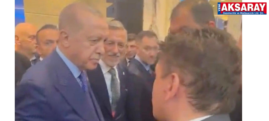 İş İnsanı Saatcioğlu, Cumhurbaşkanı Erdoğan ile görüştü