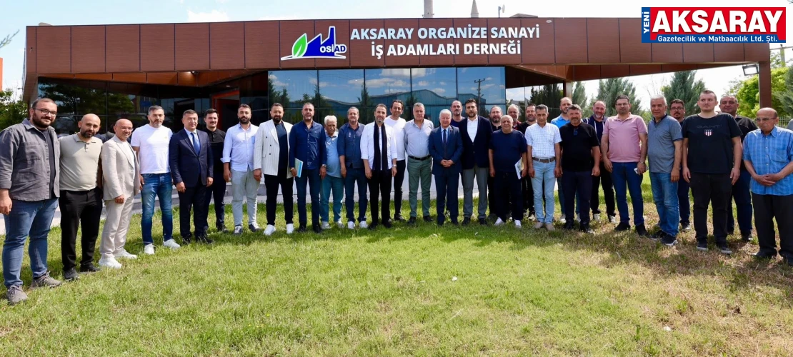 İş insanlarıyla sanayi ve yatırım vizyonu görüşüldü