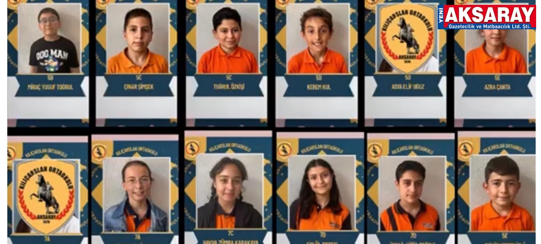 Kılıçarslan Ortaokulu’ndan 33 öğrenci bursluluk sınavını kazandı