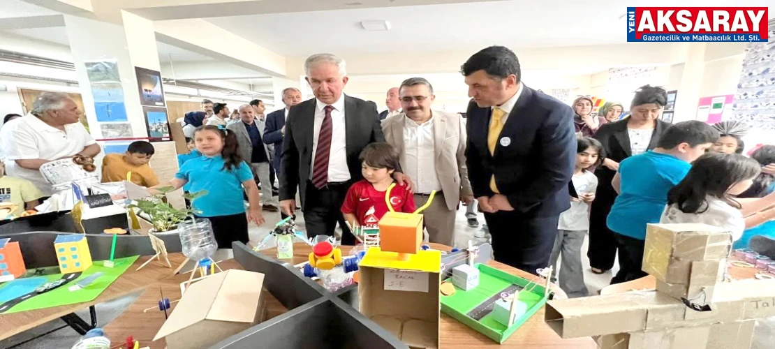 MİNİK ELLER BÜYÜK BECERİLER Emlak Kredi İlkokulu’nda "Temel Yaşam Becerileri" Sergisi Açıldı