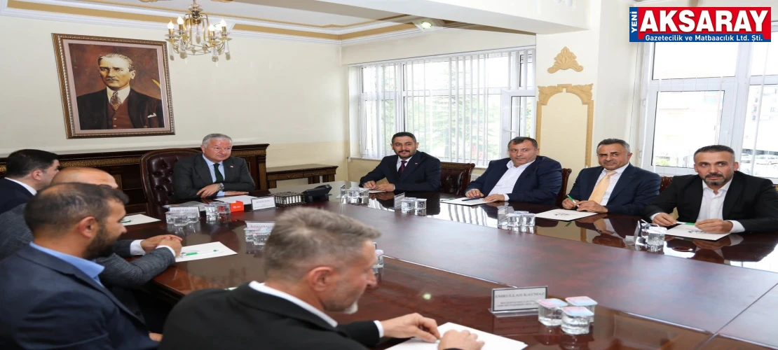 Ortaköy Yunus Emre OSB'de ilk ruhsat teslim edildi