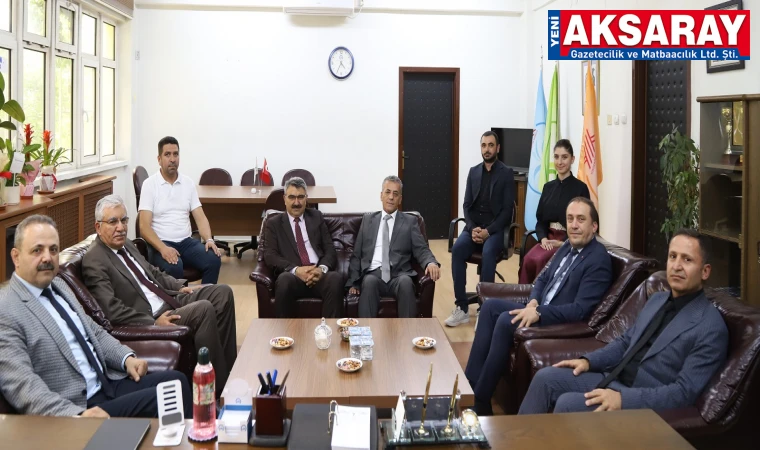 Teknik Bilimler Müdürü Kaygısız’a hayırlı olsun ziyareti